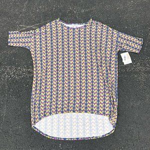 LuLaRoe Size Large Geometric Repeating Pattern